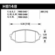 Purchase Top-Quality HAWK PERFORMANCE - HB148N.560 - Front High Performance Pads pa2