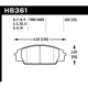 Purchase Top-Quality HAWK PERFORMANCE - HB361B.622 - Front High Performance Pads pa2