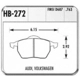 Purchase Top-Quality Front High Performance Pads by HAWK PERFORMANCE - HB272F.763A pa17
