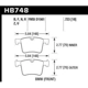 Purchase Top-Quality Front High Performance Pads by HAWK PERFORMANCE - HB748B.723 pa2