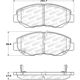 Purchase Top-Quality STOPTECH - 308.09142 - Brake Pads pa5