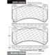 Purchase Top-Quality Front High Performance Pads by STOPTECH - 309.13650 pa1