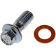 Purchase Top-Quality Front Hose To Caliper Bolt by DORMAN/AUTOGRADE - 484-201.1 pa7