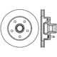 Purchase Top-Quality Front Hub And Rotor Assembly by CENTRIC PARTS - 121.65048 pa2