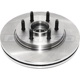 Purchase Top-Quality Front Hub And Rotor Assembly by DURAGO - BR54107 pa6