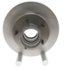 Purchase Top-Quality RAYBESTOS R-Line - 66676R - Vented Assemblage de moyeu et disque avant pa23