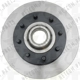 Purchase Top-Quality Front Hub And Rotor Assembly by TOP QUALITY - 8-66528 pa1
