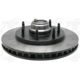 Purchase Top-Quality Front Hub And Rotor Assembly by TOP QUALITY - 8-66654 pa6