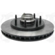 Purchase Top-Quality Front Hub And Rotor Assembly by TRANSIT WAREHOUSE - 8-66654 pa1