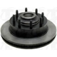 Purchase Top-Quality Front Hub And Rotor Assembly by TRANSIT WAREHOUSE - 8-76808 pa1