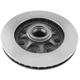 Purchase Top-Quality UQUALITY - 2054051 - Front Disc Brake Rotor and Hub Assembly pa2