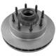 Purchase Top-Quality UQUALITY - 2054072 - Disque de frein à disque avant and Hub Assembly pa1