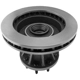 Purchase Top-Quality UQUALITY - 2054120 - Disque de frein à disque avant and Hub Assembly pa2