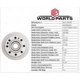 Purchase Top-Quality Front Hub And Rotor Assembly by WORLDPARTS - WS1-154033 pa7