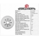 Purchase Top-Quality Front Hub And Rotor Assembly by WORLDPARTS - WS1-154164 pa13