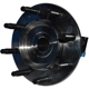 Purchase Top-Quality GSP NORTH AMERICA - 106058HD - Wheel Bearing and Hub Assembly - Front pa5