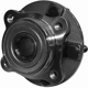 Purchase Top-Quality GSP NORTH AMERICA - 124133 - Wheel Bearing and Hub Assembly - Front pa3