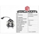 Purchase Top-Quality Front Hub Assembly by WORLDPARTS - WBR930316 pa7