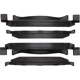 Purchase Top-Quality DYNAMIC FRICTION COMPANY - 4000-0050-00 - Front Hybrid Pads pa4
