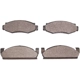 Purchase Top-Quality DYNAMIC FRICTION COMPANY - 4000-0091-00 - Front Hybrid Pads pa1