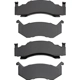Purchase Top-Quality DYNAMIC FRICTION COMPANY - 4000-0123-00 - Front Hybrid Pads pa4