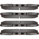Purchase Top-Quality DYNAMIC FRICTION COMPANY - 4000-0137-00 - Front Brake Pads pa4