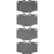 Purchase Top-Quality DYNAMIC FRICTION COMPANY - 4000-0137-00 - Front Brake Pads pa5