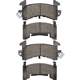 Purchase Top-Quality DYNAMIC FRICTION COMPANY - 4000-0154-00 - Front Hybrid Pads pa4