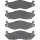 Purchase Top-Quality DYNAMIC FRICTION COMPANY - 4000-0203-00 - Front Hybrid Pads pa4