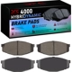 Purchase Top-Quality DYNAMIC FRICTION COMPANY - 4000-0207-00 - Front Hybrid Pads pa3