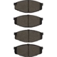 Purchase Top-Quality DYNAMIC FRICTION COMPANY - 4000-0207-00 - Front Hybrid Pads pa5