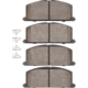 Purchase Top-Quality DYNAMIC FRICTION COMPANY - 4000-0242-00 - Front Hybrid Pads pa2