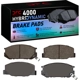 Purchase Top-Quality DYNAMIC FRICTION COMPANY - 4000-0245-00 - Front Hybrid Pads pa5