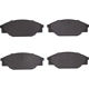 Purchase Top-Quality Front Hybrid Pads by DYNAMIC FRICTION COMPANY - 4000-0303-00 pa1