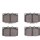 Purchase Top-Quality DYNAMIC FRICTION COMPANY - 4000-0331-00 - Front Hybrid Pads pa1