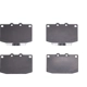 Purchase Top-Quality DYNAMIC FRICTION COMPANY - 4000-0331-00 - Front Hybrid Pads pa2