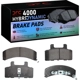Purchase Top-Quality DYNAMIC FRICTION COMPANY - 4000-0368-00 - Front Hybrid Pads pa5