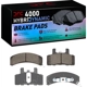 Purchase Top-Quality DYNAMIC FRICTION COMPANY - 4000-0369-00 - Front Hybrid Pads pa5