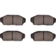 Purchase Top-Quality Front Hybrid Pads by DYNAMIC FRICTION COMPANY - 4000-0409-00 pa1