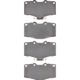 Purchase Top-Quality DYNAMIC FRICTION COMPANY - 4000-0410-00 - Front Hybrid Pads pa3