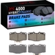 Purchase Top-Quality DYNAMIC FRICTION COMPANY - 4000-0410-00 - Front Hybrid Pads pa5