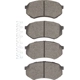 Purchase Top-Quality DYNAMIC FRICTION COMPANY - 4000-0433-00 - Front Hybrid Pads pa3