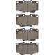 Purchase Top-Quality DYNAMIC FRICTION COMPANY - 4000-0436-00 - Front Hybrid Pads pa2