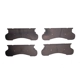 Purchase Top-Quality Front Hybrid Pads by DYNAMIC FRICTION COMPANY - 4000-0450-00 pa1