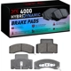 Purchase Top-Quality DYNAMIC FRICTION COMPANY - 4000-0459-00 - Front Hybrid Pads pa5