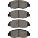 Purchase Top-Quality DYNAMIC FRICTION COMPANY - 4000-0465-00 - Front Hybrid Pads pa4