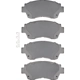 Purchase Top-Quality DYNAMIC FRICTION COMPANY - 4000-0476-00 - Front Brake Pads pa2