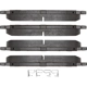 Purchase Top-Quality DYNAMIC FRICTION COMPANY - 4000-0476-00 - Front Brake Pads pa3