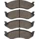 Purchase Top-Quality DYNAMIC FRICTION COMPANY - 4000-0477-00 - Front Hybrid Pads pa5