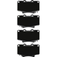 Purchase Top-Quality DYNAMIC FRICTION COMPANY - 4000-0502-00 - Front Hybrid Pads pa5